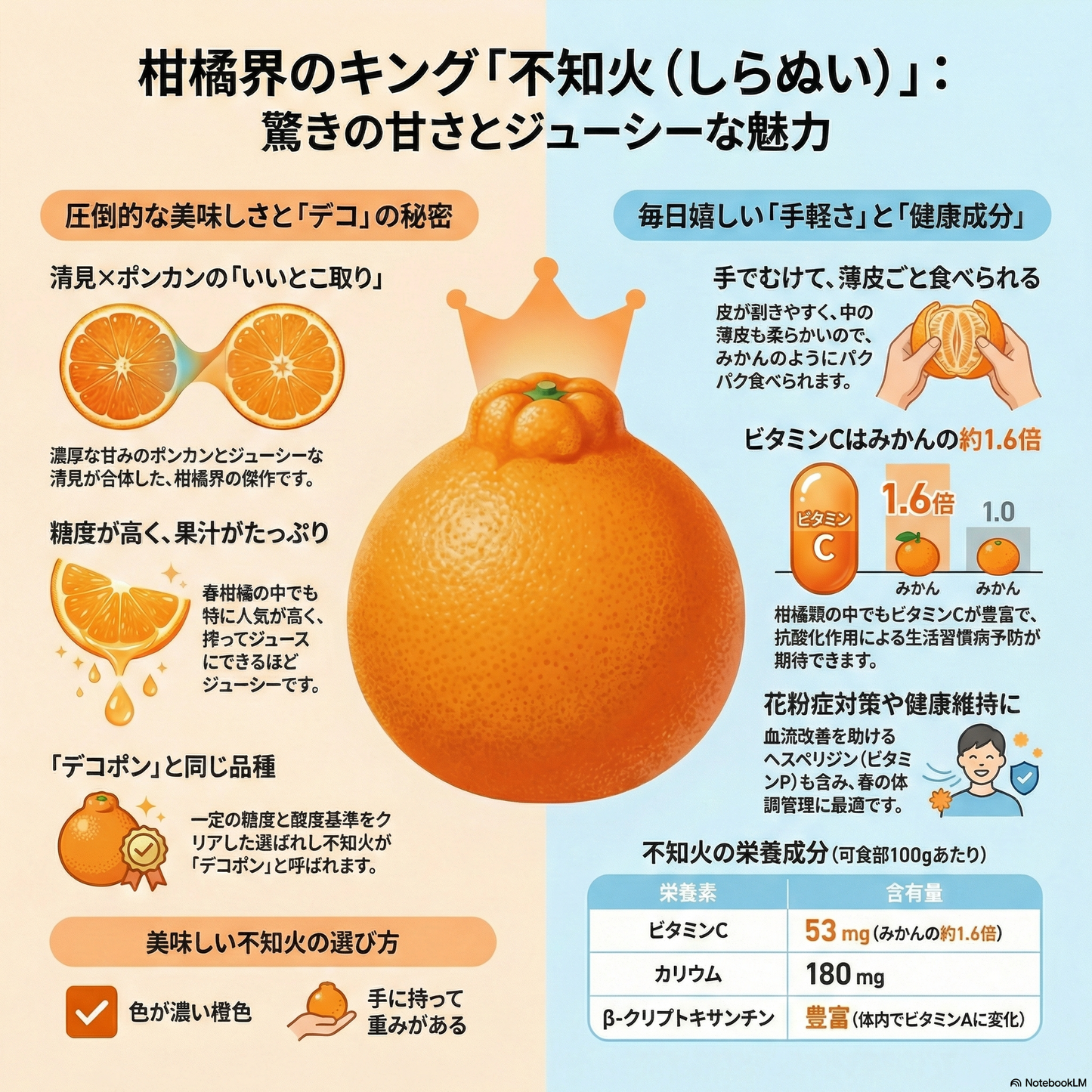 天空みかん「不知火（しらぬい）」~爽やかな食べ応え。柑橘界の王様~